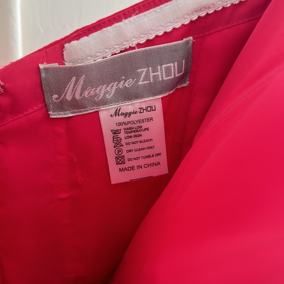 Pink sweetheart long formal dress - Picture 3 of 3